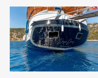 Marmaris'te Enfes Mavi Yolculuk Sunan, 5 Kabinli, Lüks Gulet - 4