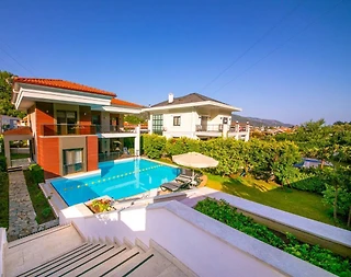 Marmaris Çamdibi'nde Kalabalık Ailelere Uygun, Özel Havuzlu, Şık Villa - 2