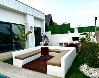 Sapanca Memnuniye'de Muhteşem Bahçeli, Özel Havuzlu, Kiralık Villa - 5