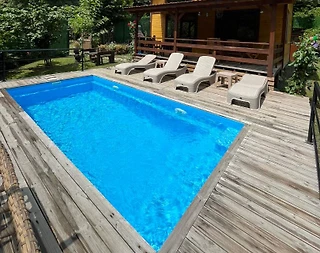 Memnuniye'de Muhteşem Doğa İçerisinde, Isıtmalı Havuzlu, Şık Bungalov - 1