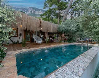 Menteşe Kuyucak'ta Doğanın Kalbinde, Özel Havuzlu, Bahçeli Villa - 2