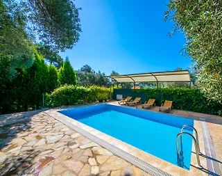 Menteşe Kuyucak'ta Huzurlu Doğada, Kapalı Havuzlu, Bahçeli Villa - 1