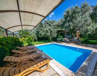 Menteşe Kuyucak'ta Huzurlu Doğada, Kapalı Havuzlu, Bahçeli Villa - 2