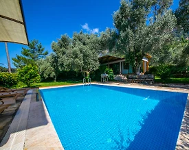 Menteşe Kuyucak'ta Huzurlu Doğada, Kapalı Havuzlu, Bahçeli Villa - 3