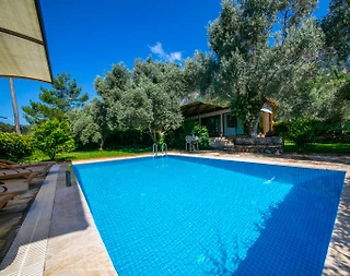 Menteşe Kuyucak'ta Huzurlu Doğada, Kapalı Havuzlu, Bahçeli Villa - 3