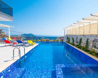 Kaş İslamlar'da Merkeze Yakın Konumda, Özel Havuzlu, Konforlu Villa - 2