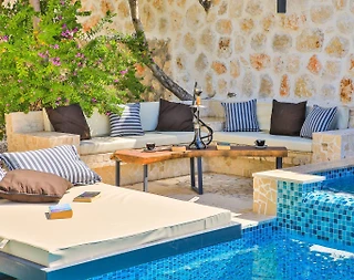 Kaş Kalkan'da Aile Gruplarına Uygun, Özel Havuzlu, Modern Villa - 4