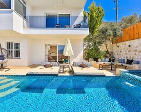 Kaş Kalkan'da Aile Gruplarına Uygun, Özel Havuzlu, Modern Villa - 2