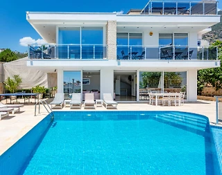 Kaş Kalkan'da Doğa ve Deniz Manzaralı, Özel Havuzlu, Lüks Villa - 2