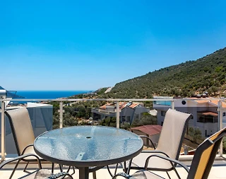 Kaş Kalkan'da Doğa ve Deniz Manzaralı, Özel Havuzlu, Lüks Villa - 3
