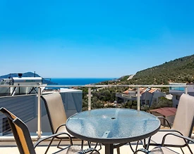 Kaş Kalkan'da Doğa ve Deniz Manzaralı, Özel Havuzlu, Lüks Villa - 3