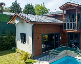 Sapanca Mahmudiye'de Sakin Konumda, Özel Havuzlu, 2+1 Villa - 2