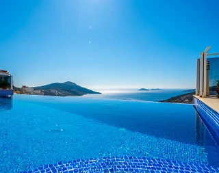 Kaş Kalkan'da Enfes Deniz Manzaralı, Özel Havuzlu, Şık Villa - 4