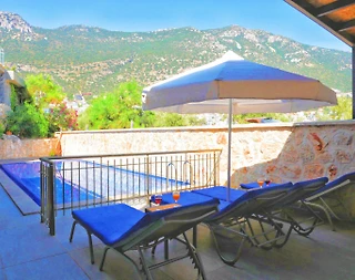 Kaş Kalkan'da Sakin Konumda, Özel Havuzlu, Modern Villa - 5