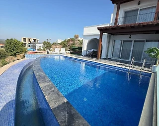 Milas Boğaziçi'nde Deniz Manzaralı, Özel Havuzlu, Bahçeli Villa  - 4