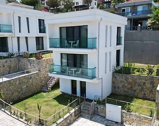 Milas Boğaziçi'nde Modern Tasarımlı, Ortak Havuzlu, 2 Kişilik Daire - 3