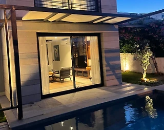 Muğla Bodrum'da Eşsiz Deniz Manzaralı, Özel Havuzlu, Modern Villa - 1