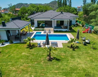 Muğla Dalaman'da Kalabalık Ailelere Uygun, Özel Havuzlu, Kiralık Villa - 1