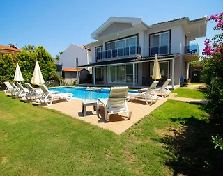 Ortaca Dalyan'da Geniş Ailelere Uygun, Özel Havuzlu, Bahçeli Villa - 3
