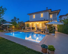 Muğla Dalyan'da Yemyeşil Bahçede, Özel Havuzlu, 6 Kişilik Villa - 3