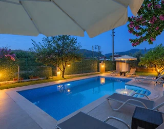 Muğla Dalyan'da Yemyeşil Bahçede, Özel Havuzlu, 6 Kişilik Villa - 4