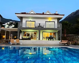 Fethiye Ölüdeniz’de Geniş Ailelere Hitap Eden, Özel Havuzlu, Kiralık Villa - 3