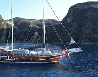 Muğla Fethiye Çıkışlı, 6 Kabinli, 12 Kişilik Kiralık Gulet - 1