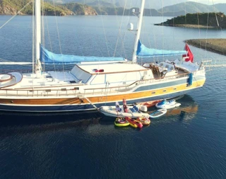 Muğla Fethiye'de 10 Kişilik, Lüks İç Tasarıma Sahip Gulet - 2