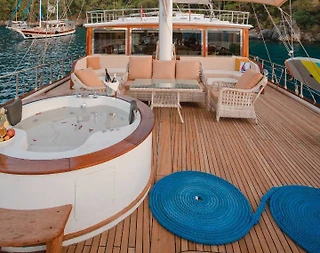 Muğla Fethiye'de Akdeniz ve Ege'nin Eşsiz Koylarında, Lüks Gulet - 4