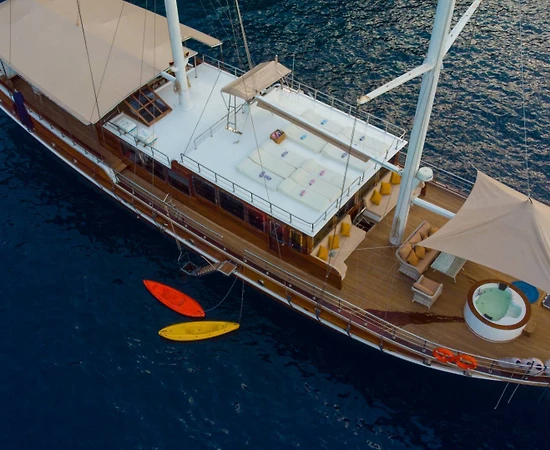 Muğla Fethiye'de Akdeniz ve Ege'nin Eşsiz Koylarında, Lüks Gulet - 1