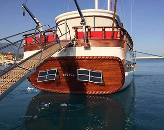 Muğla Fethiye'de, Akdeniz ve Ege'nin Eşsiz Sularında, Lüks Gulet - 1