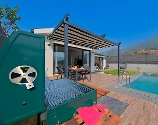 Muğla Fethiye'de Çekirdek Ailelere Uygun, Özel Havuzlu, Modern Villa - 2