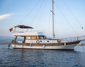 Muğla Fethiye'de Eşsiz Mavilikte, 2 Kabinli, Modern Tasarımlı Gulet - 3