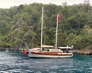 Muğla Fethiye'de Eşsiz Tasarımlı, 8 Kişilik, 4 Kabinli, Kiralık Gulet - 1