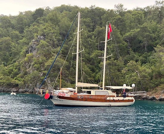 Muğla Fethiye'de Eşsiz Tasarımlı, 8 Kişilik, 4 Kabinli, Kiralık Gulet - 1