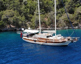 Muğla Fethiye'de Eşsiz Tasarımlı, 8 Kişilik, 4 Kabinli, Kiralık Gulet - 3