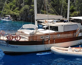 Muğla Fethiye'de Eşsiz Tasarımlı, 8 Kişilik, 4 Kabinli, Kiralık Gulet - 4