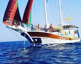 Muğla Fethiye'de Masmavi Sularda, 8 Kabinli, 16 Kişilik Gulet - 2