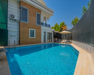 Muğla Fethiye'de Modern İç Dizayna Sahip, Özel Havuzlu, Lüks Villa - 1