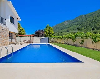 Fethiye'de Yeşillikler İle Dolu Doğada, Özel Havuzlu, Konforlu Villa - 1
