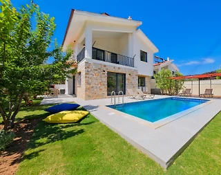 Fethiye Kızılbel'de Huzurlu Doğada, Özel Havuzlu, Modern Villa - 1