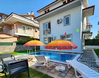 Fethiye Karagedik'de Sakin Konumda, Özel Havuzlu, Ferah Villa - 2