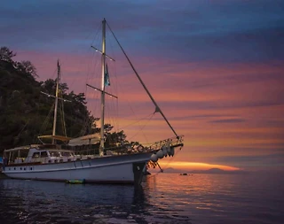 Muğla Fethiye'de Serin Sularda, 21 Metrelik, 10 Kişilik Gulet - 1