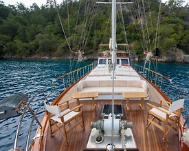 Muğla Fethiye'de Serin Sularda, 21 Metrelik, 10 Kişilik Gulet - 3