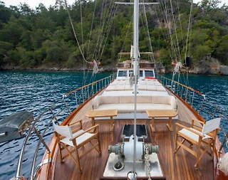 Muğla Fethiye'de Serin Sularda, 21 Metrelik, 10 Kişilik Gulet - 3