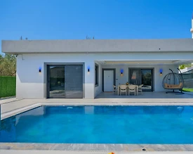 Muğla Karaçulha'da Balayı Çiftlerine Uygun, Özel Havuzlu, Modern Villa - 3