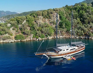 Muğla Marmaris'in Masmavi Sularında, 5 Kabinli, Lüks Gulet - 2