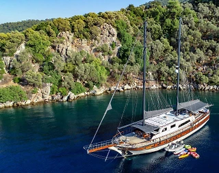 Muğla Marmaris'in Masmavi Sularında, 5 Kabinli, Lüks Gulet - 3