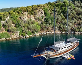 Muğla Marmaris'in Masmavi Sularında, 5 Kabinli, Lüks Gulet - 3