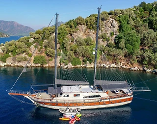 Muğla Marmaris'in Masmavi Sularında, 5 Kabinli, Lüks Gulet - 1